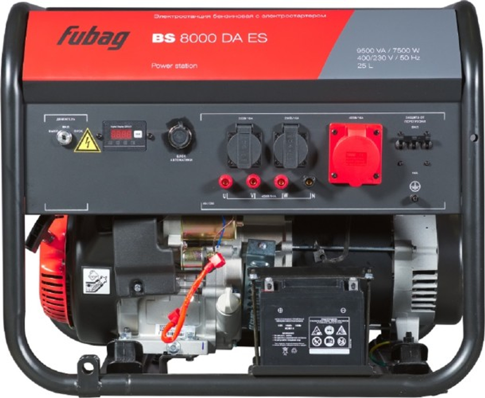 Генератор бензиновый FUBAG BS 8000 DA ES с возможностью автоматизации 641088