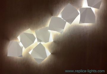 replica Origami 8 LED Wall sconce ( WHITE )