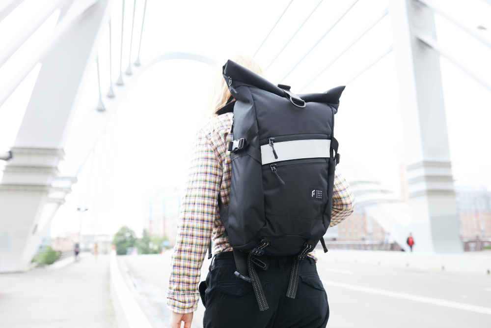 Рюкзак Technic Rolltop М светло-серый