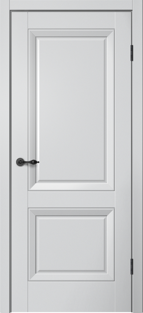 Межкомнатная дверь Mone М82 ПГ Серебристый эмалит