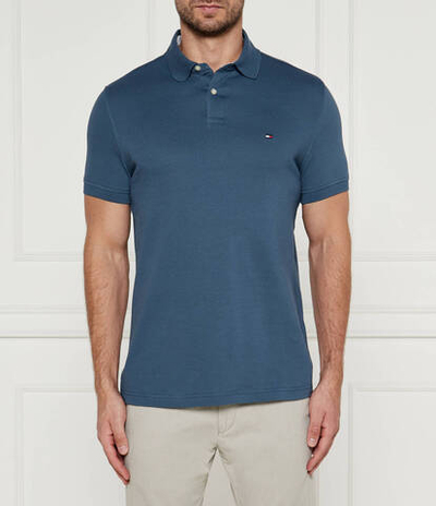 Поло 1985 Tommy Hilfiger - темно-синий(MW0MW17770)