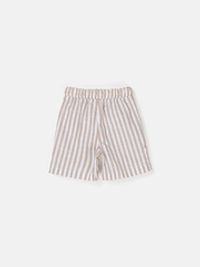 Шорты хлопковые "Полоска Беж"