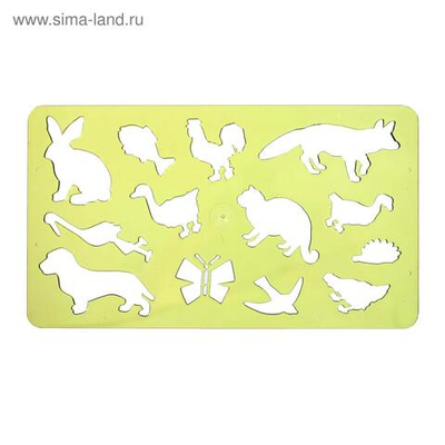 Трафарет Koh-I-Noor, Животные II