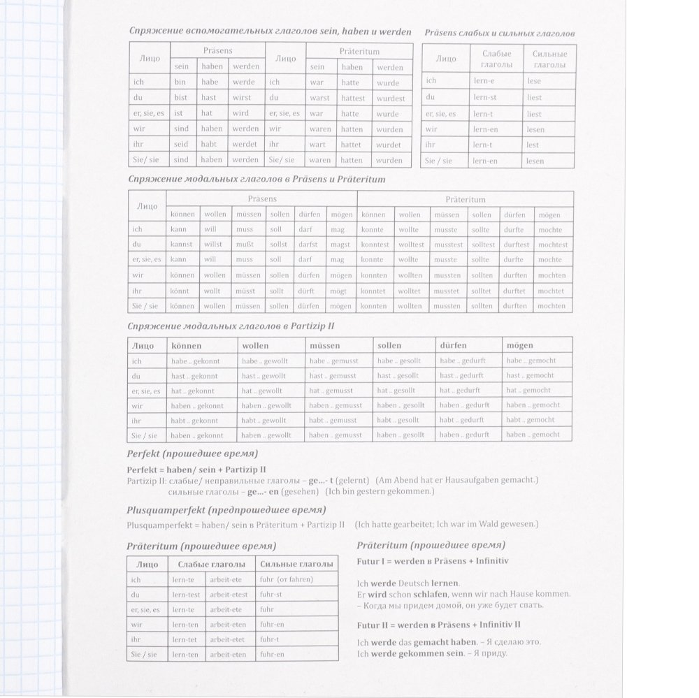Тетрадь предметная 48л., А5, клетка, Проф-Пресс " Немецкий язык. Аниме", скрепка, мелованный картон, тиснение хол. фольга, soft touch
