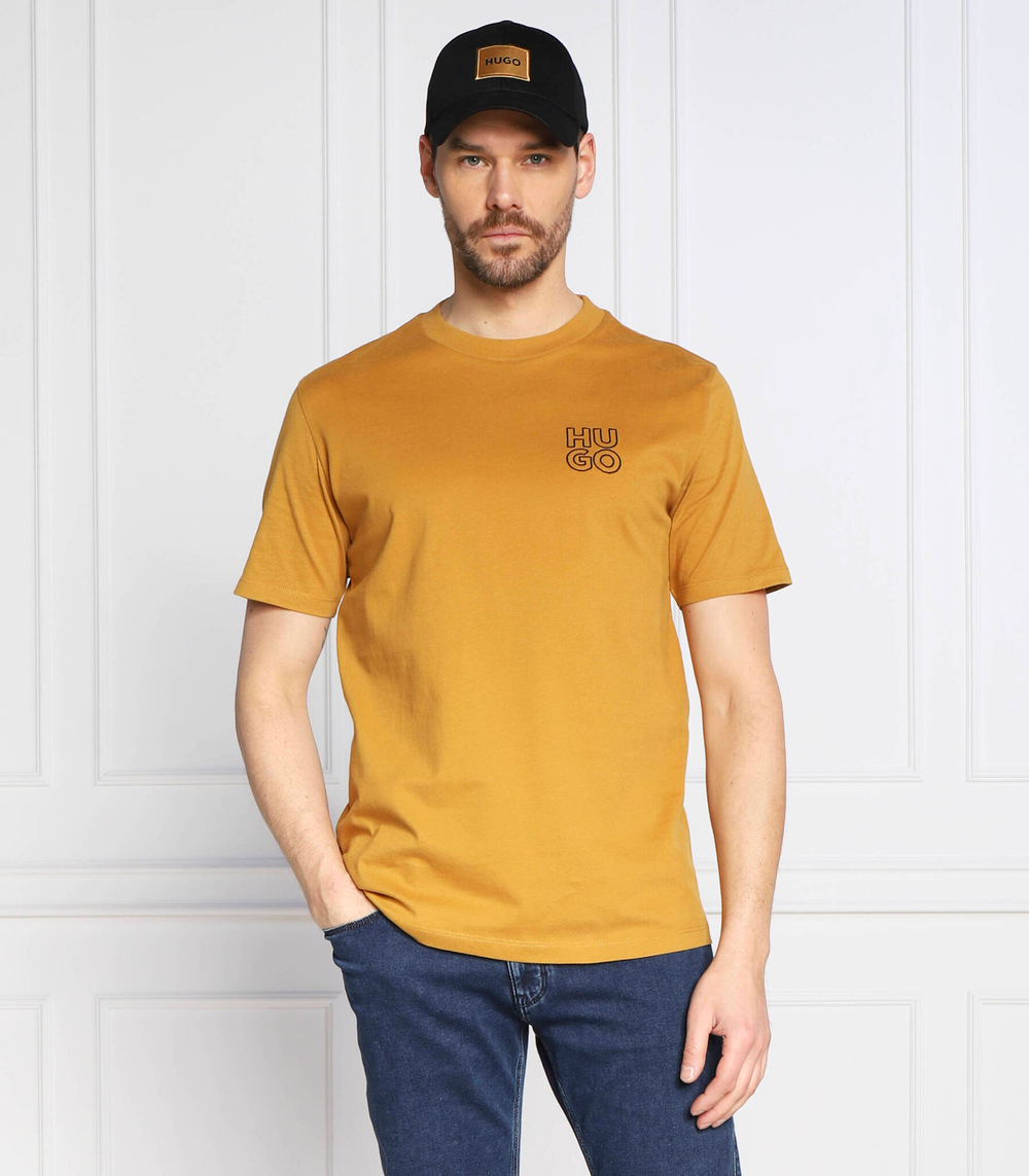 футболка daiman HUGO - оранжевый(50482839)