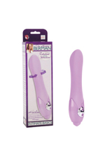 Вибромассажер Harlow 5-Function Silicone Rotating & Vibrating Massager с ротацией из силикона фиоле