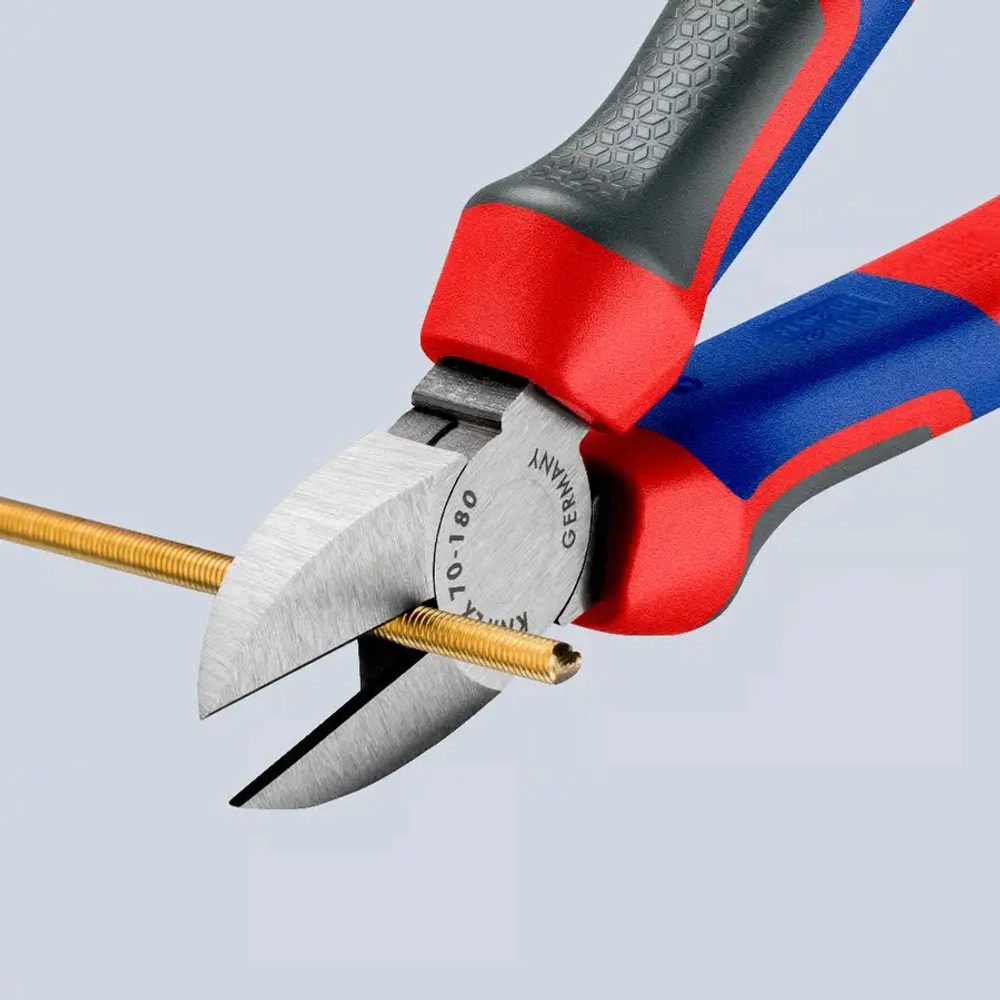 Кусачки боковые черненые 180 мм Knipex 70 02 180
