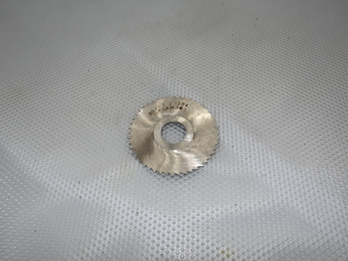 Фреза отрезная дисковая по металлу 80х1.2х22мм. z=48 11Р3АМ3Ф2 СССР с фаской  без шпонки