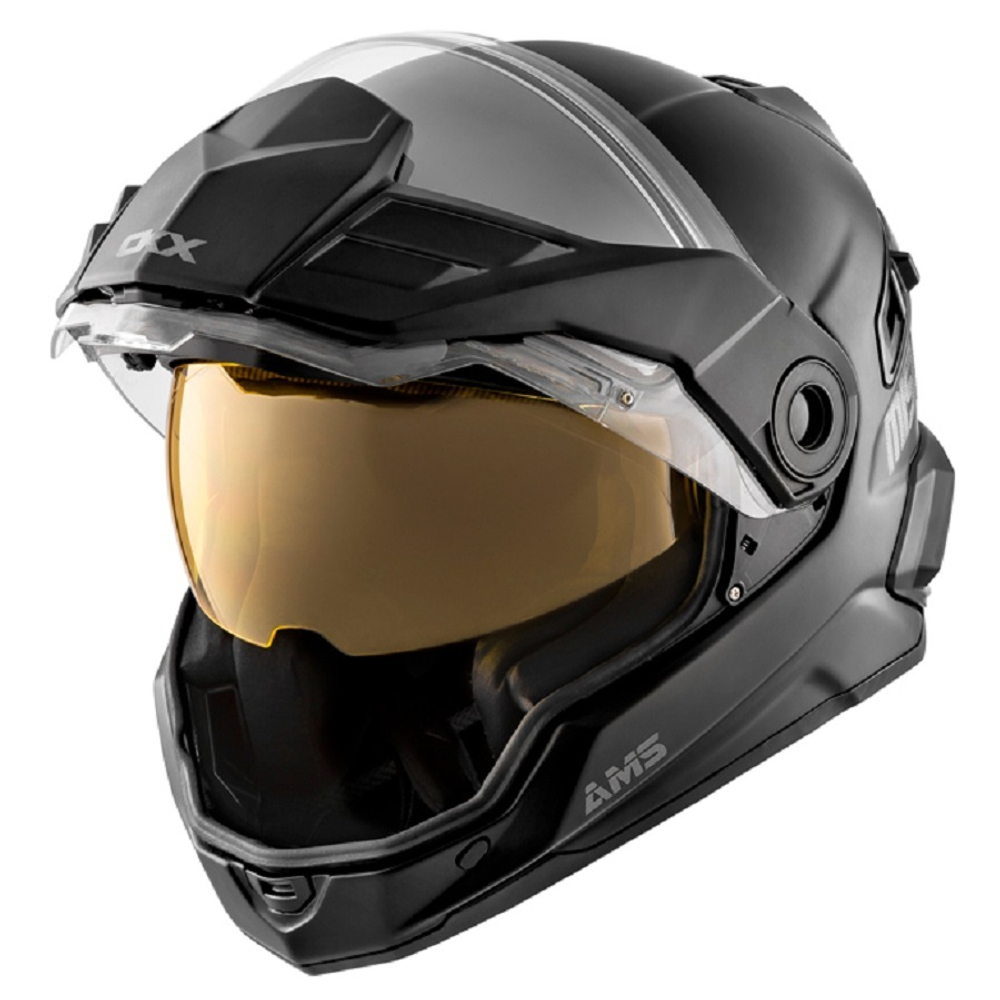 Шлем CKX MISSION AMS EDL SOLID BK MAT XL