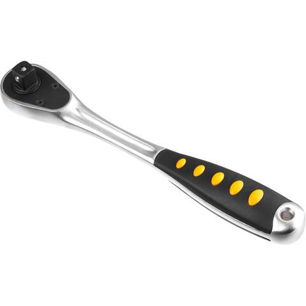 Трещотка 1/2" Inforce DR, Количество зубьев 72 шт, Сталь Cr-V, Длина 260мм, Профессиональная, 06-05-47