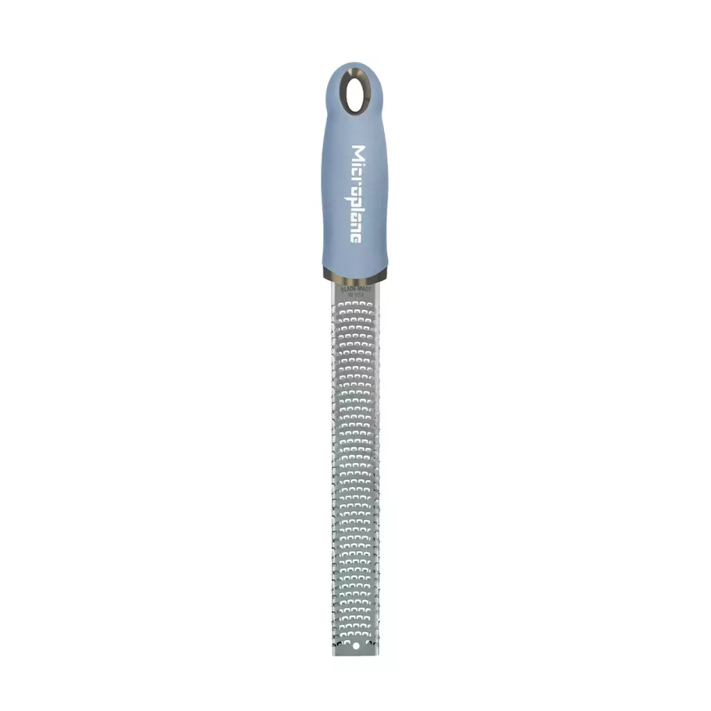 Microplane - Терка Zester Премиум небесно-голубого цвета / артикул   46227  / GTIN 098399462271