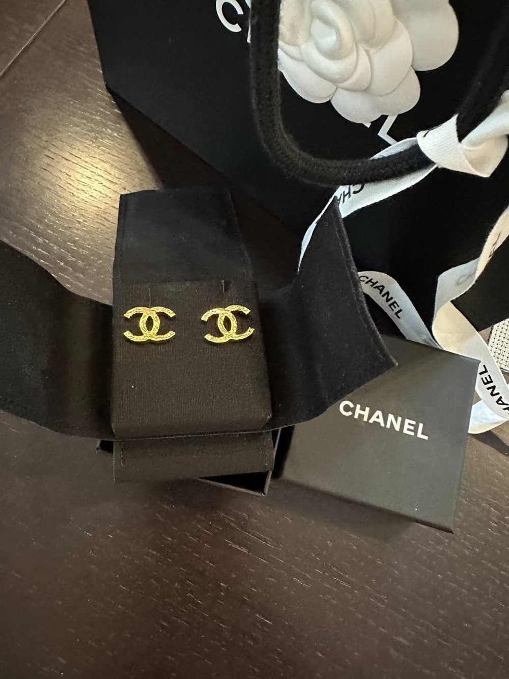 Серьги Chanel