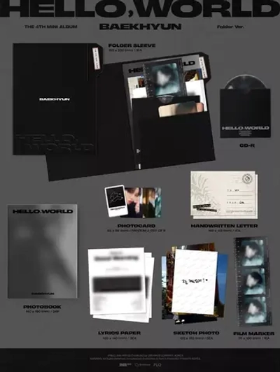BAEKHYUN - Hello, World [Folder Ver.]