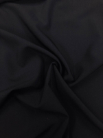 Ткань костюмная «Гальяно», цвет черный, артикул 327925