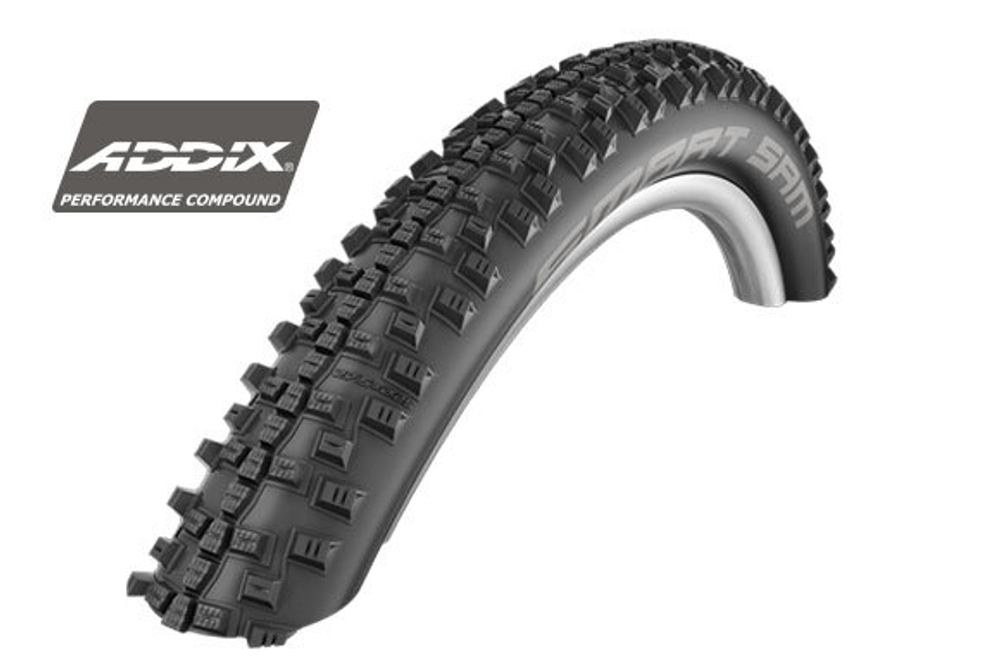 Покрышка. 26x2.25 (57-559) 05-11600917.01 SMART SAM Perf, Folding (кевлар/складная) B/B-SK HS476 Addix 67EPI черная SCHWALBE