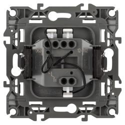 Выключатель ЭРА Серия 12 12-1102-16 с подсветкой, 10АХ-250В, титан