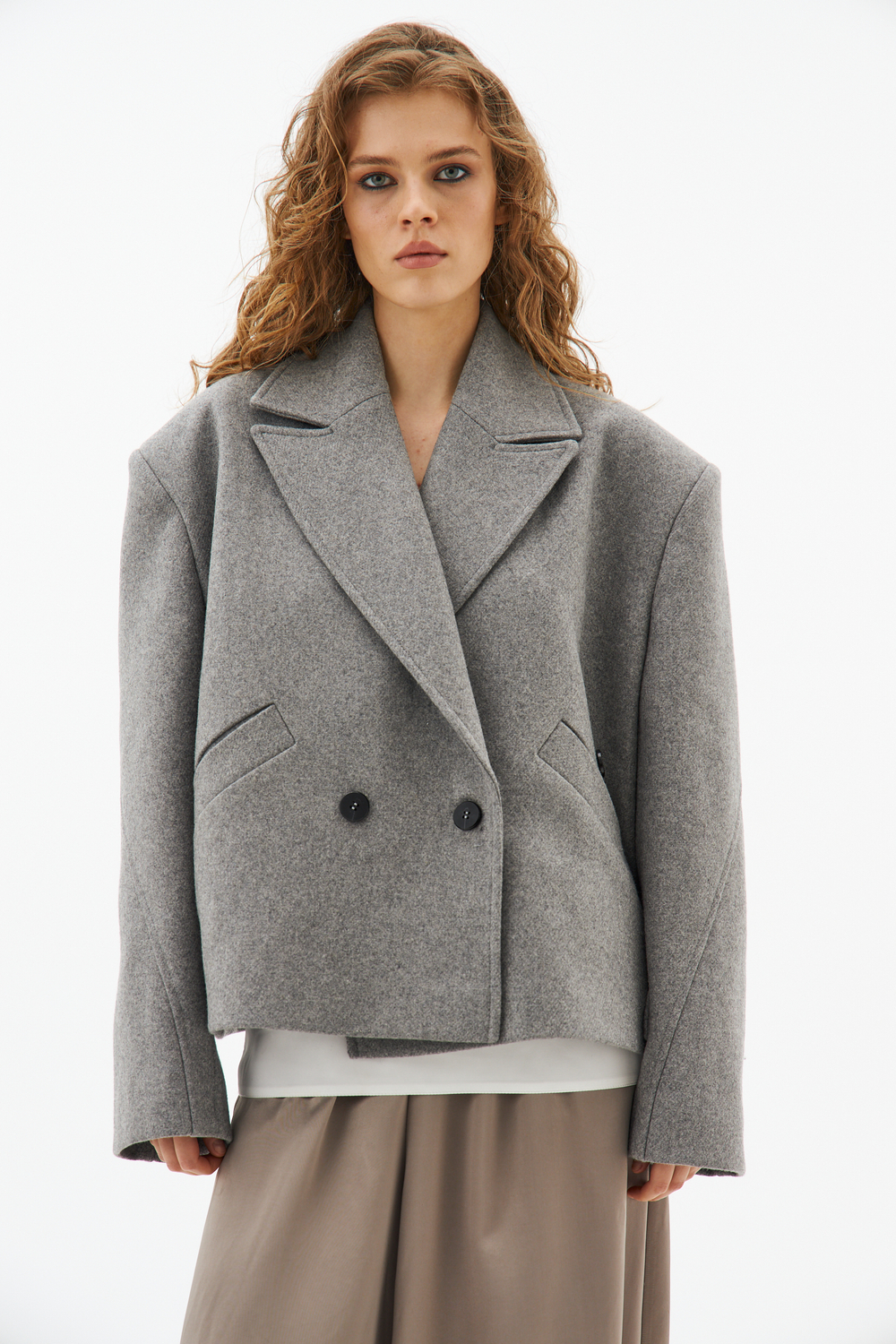 Пальто из шерсти