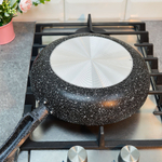 Сковорода 24см "Easy Stone" а/пр, тм Калитва