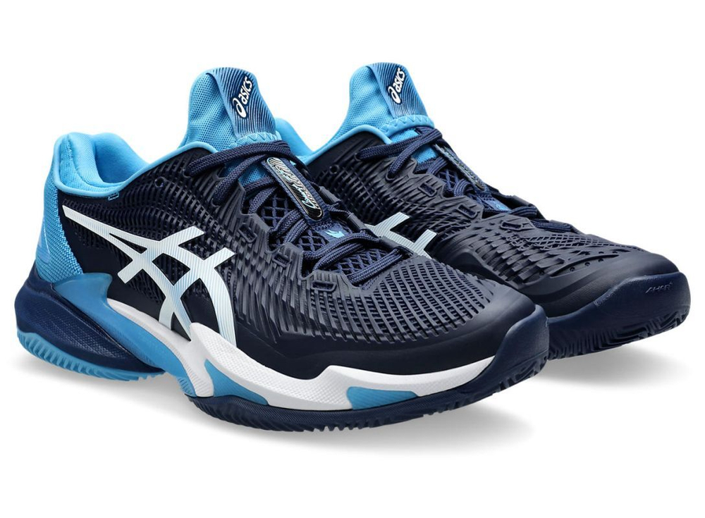 Мужские кроссовки теннисные Asics Court FF 3 Novak Clay - небесный