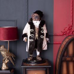 Кукла коллекционная Бульдог Граф Потемкин