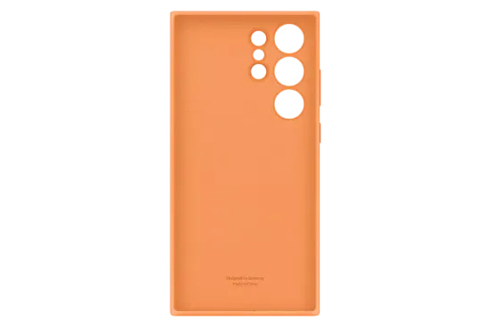 Чехол - накладка Samsung Galaxy S23 Ultra Silicone Case - Orange