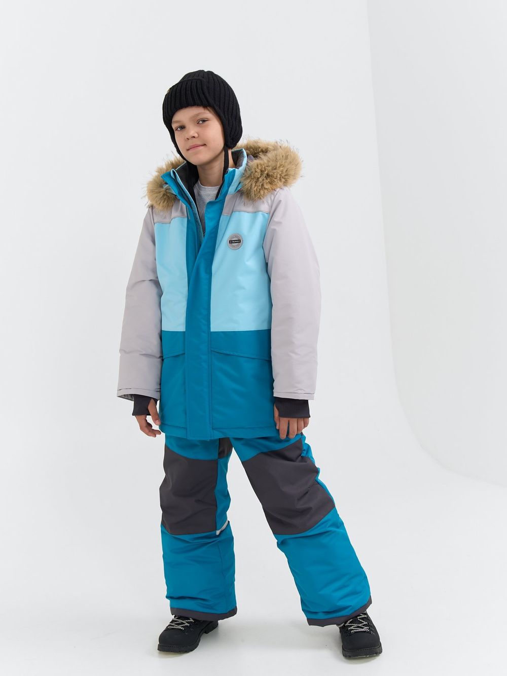 Костюм зимний с системой роста "Аквамарин" 7+