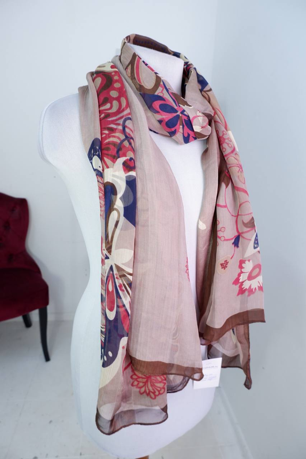 Шарф для весенних прогулок