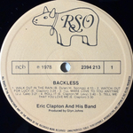 Eric Clapton - Backless (Скандинавия 1978г.)