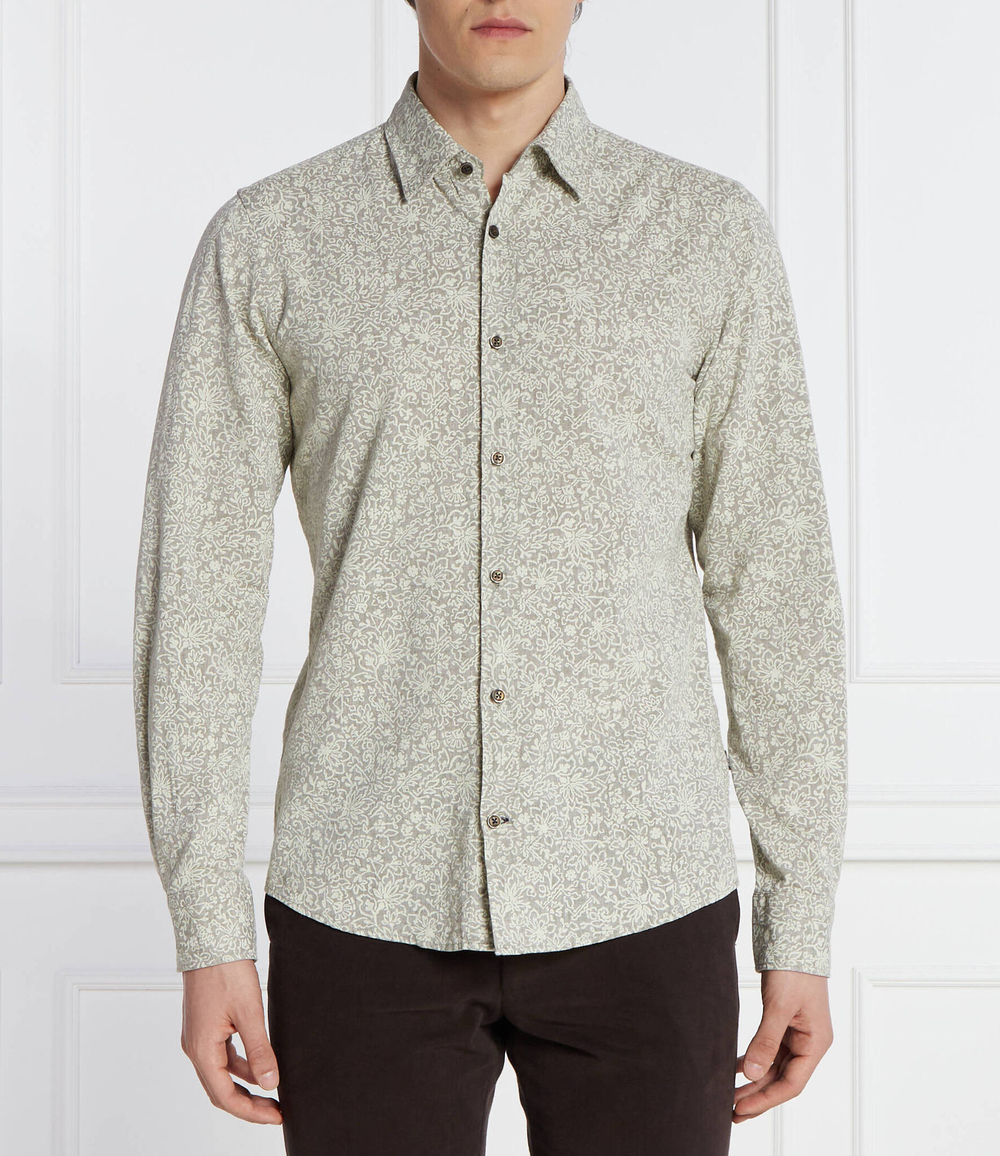 Льняная рубашка 15 JJSH-92HANSON2K-W Joop! Jeans - серый(30041311)