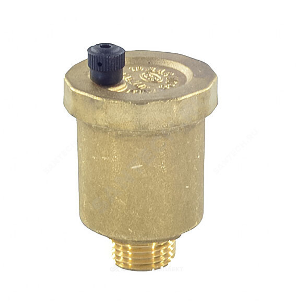 Воздухоотводчик автоматический латунь 502 Ду 15 Ру10 G1/2" НР прямой OR 0502.015