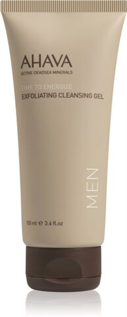 AHAVA Time To Energize Men - пилинг очищающий гель /   100  ml  / GTIN 0697045151264