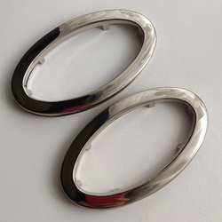 Ручки люверсы для сумки Серебро