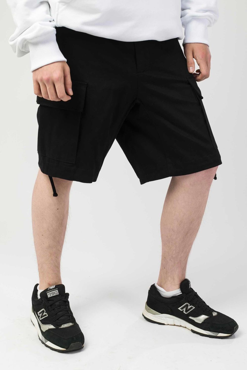 Шорты Cargo Wide Cut Черные