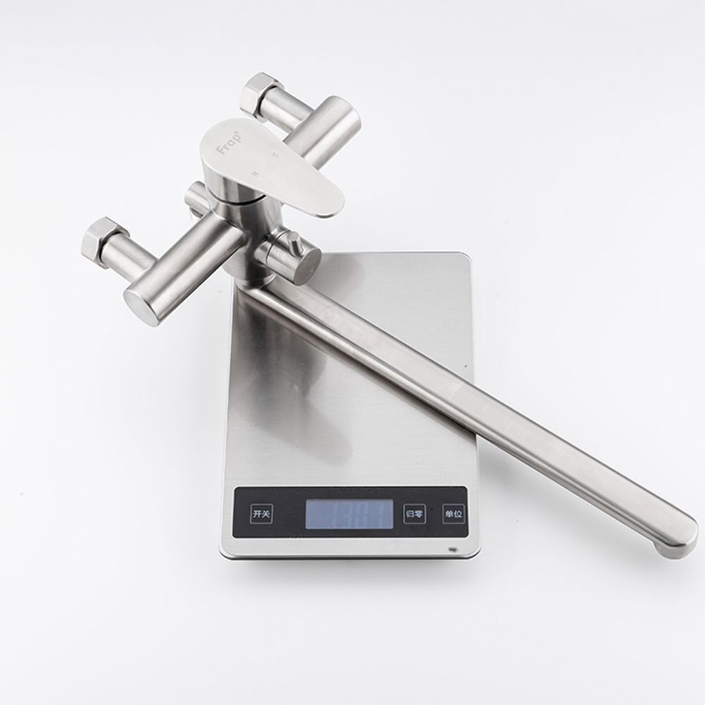 Смеситель для ванны, Frap, с картриджем, нерж, F2248