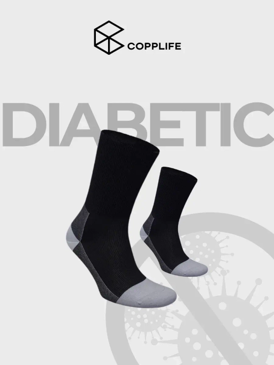 Носки COPPLIFE DIABETIC с ослабленной резинкой