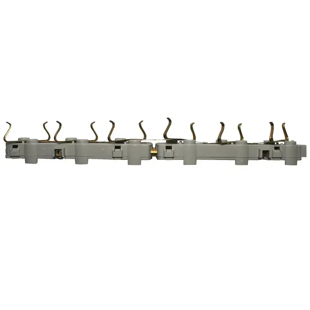 Розетка (колодка для удлинителя) 6 гнезд с заземлением, черная Makel электрическая, переносная, разборная,.