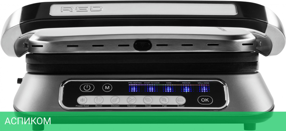 Электрогриль Red Solution SteakPRO черный (RGM-M805)