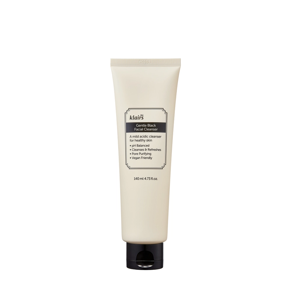 Пенка для умывания Dear, Klairs Gentle Black Facial Cleanser 140 мл