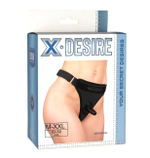 Трусики Sitabella для страпона 2 плага черные размер M/XXL