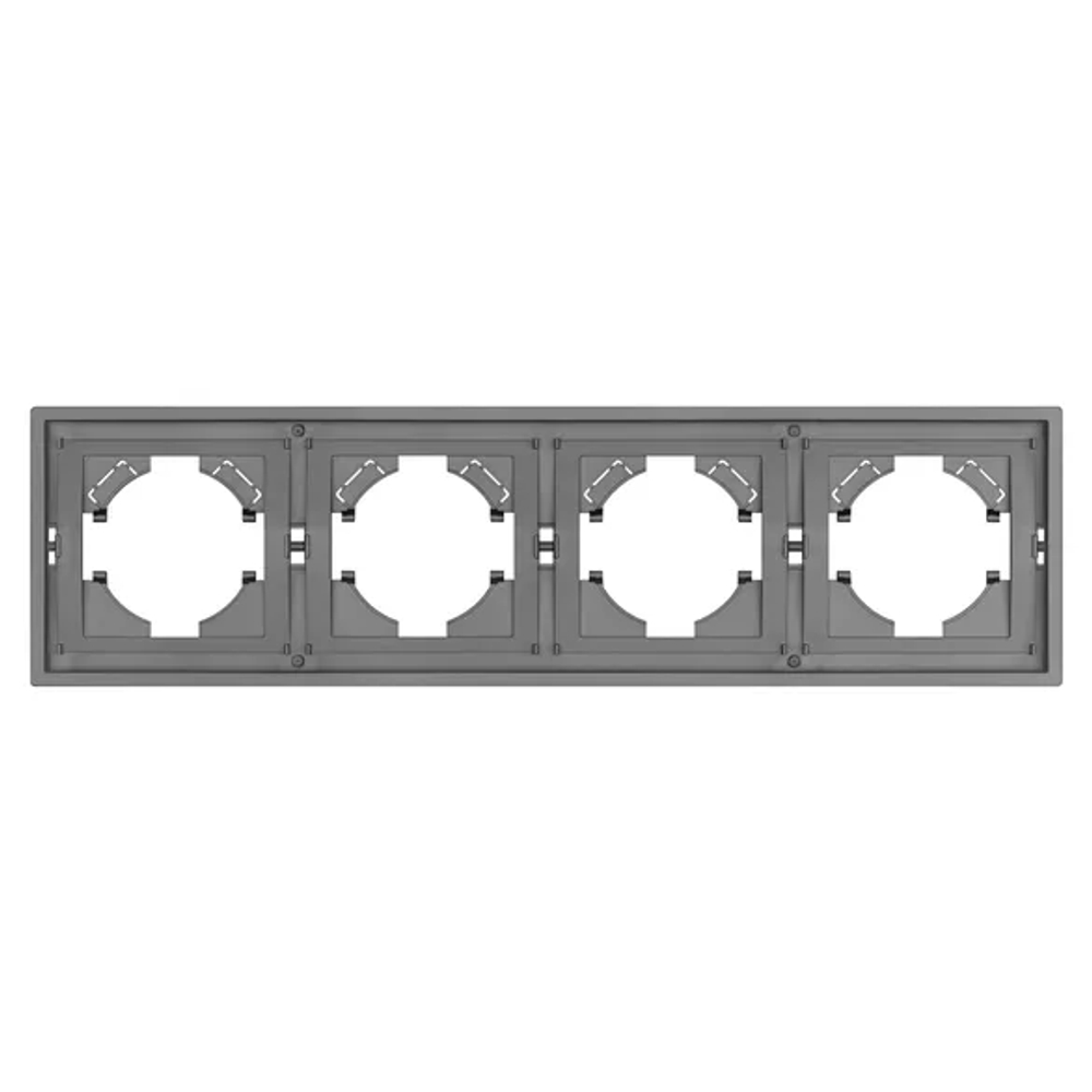 Рамка пластиковая FRM-TENDO-PL-4-GR (Arlight, -) 053849