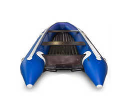 Надувная ПВХ-лодка Solar - 420 Strela Jet Tunnel с фальшбортом