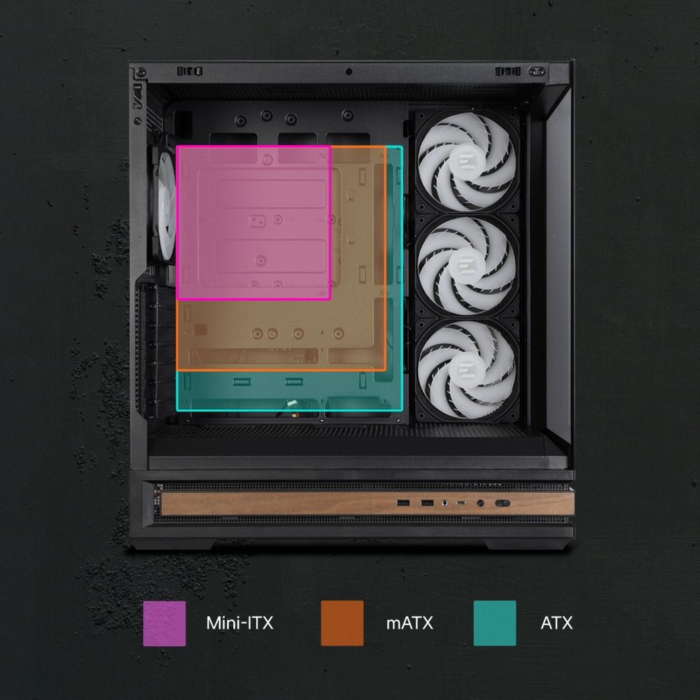 Корпус Zalman P40 NAMU черный