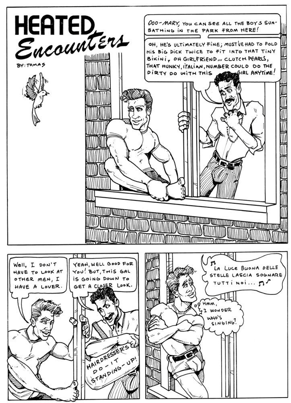 Thomas Proco aka RUFUS, Thom, Mitch Bulcock - эротическое искусство художника Томаса Проко. 18+