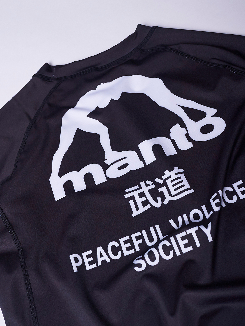 Рашгард MANTO SOCIETY черный