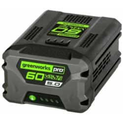 Greenworks GD60PSTK5 60В аккумуляторный снегоуборщик (1 x 5 Ач, ЗУ) ковш 51 см, выброс 6 м 2602907UG