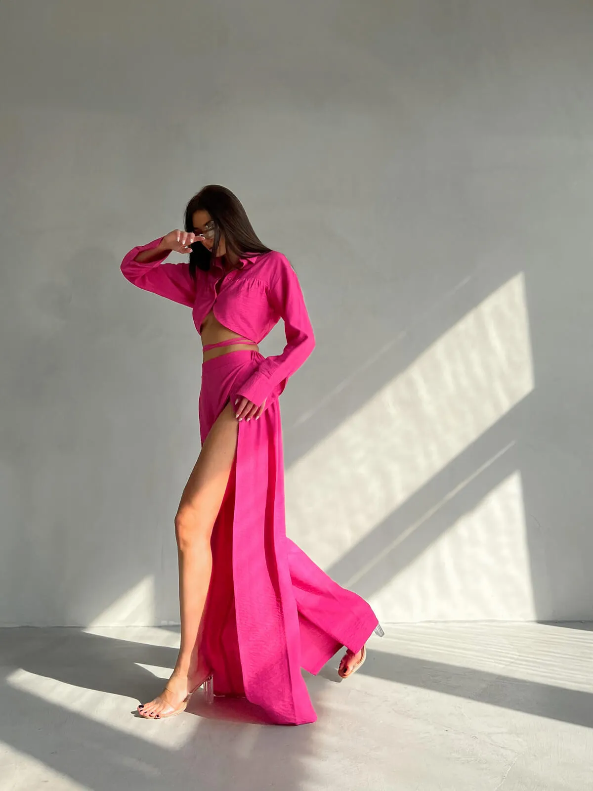 Брюки Clouds pink