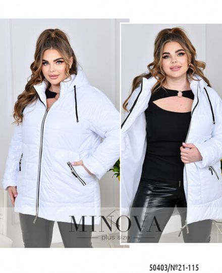 Куртка 21-115-белый Minova Фото 1
