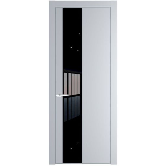Profil Doors 19PA лайт грей профиль серебро стекло чёрный лак