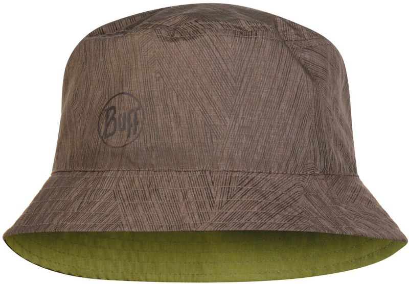 Панама двухсторонняя Buff Travel Bucket Hat Shady Khaki Фото 2