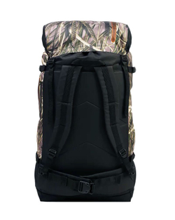 Рюкзак туристический Prival Михалыч 90л, чёрный + камуфляж Камыш
